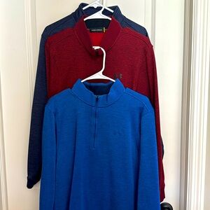 Men’s quarter zip under Armour sweatshirt lot